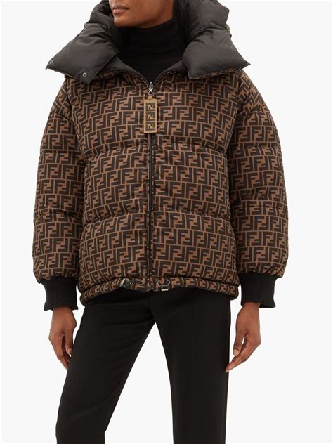 fendi bomber jacket logo|Fendi puffer jacket men.